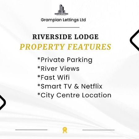 Riverside Lodge - Grampian Lettings Ltd แอเบอร์ดีน ภายนอก รูปภาพ